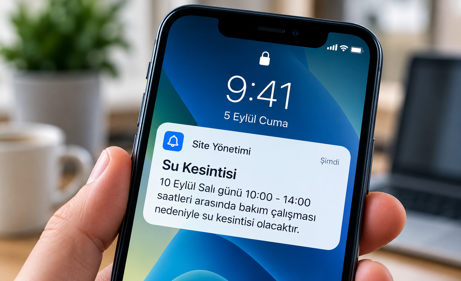 Bildirim ve duyuru ekranı